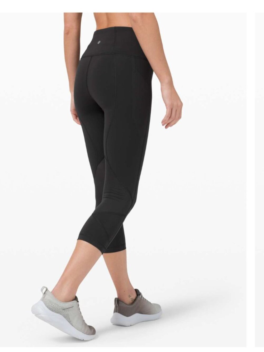 Lululemon Pace Rival Black High-Waist Active Capri Pants 4